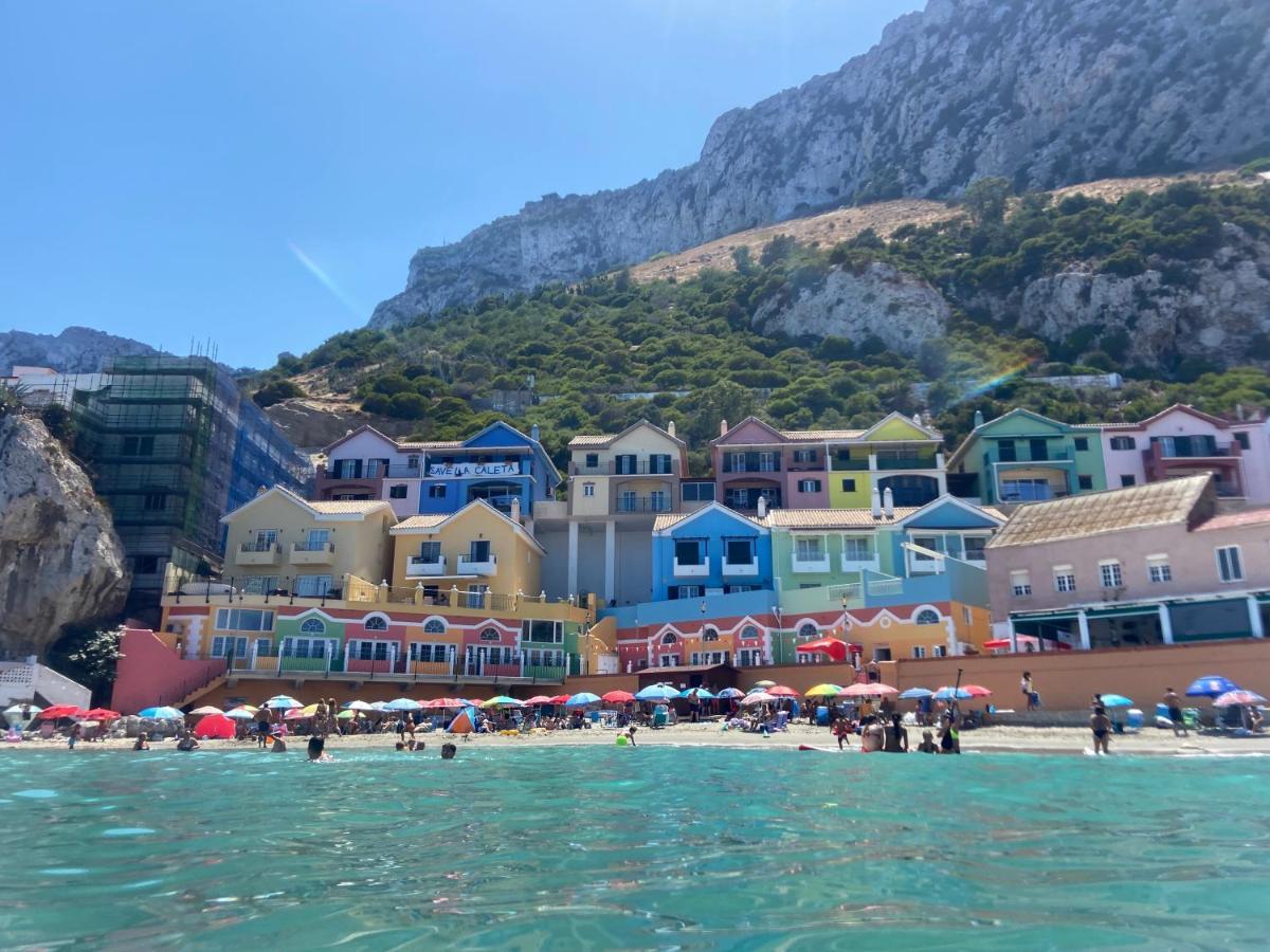 Unique Waterfront Duplex On The Mediterranean - Caleta, Catalan Bay Gibraltár Kültér fotó